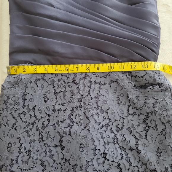 Gorgeous Graphite Strapless Dress - Picture 11 of 16